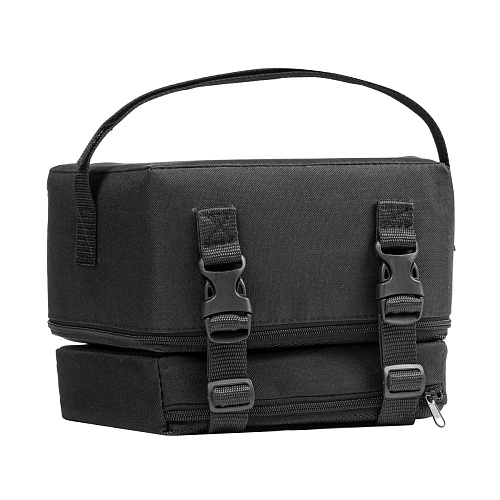 Удобное крепление к подножке с помощью ремней